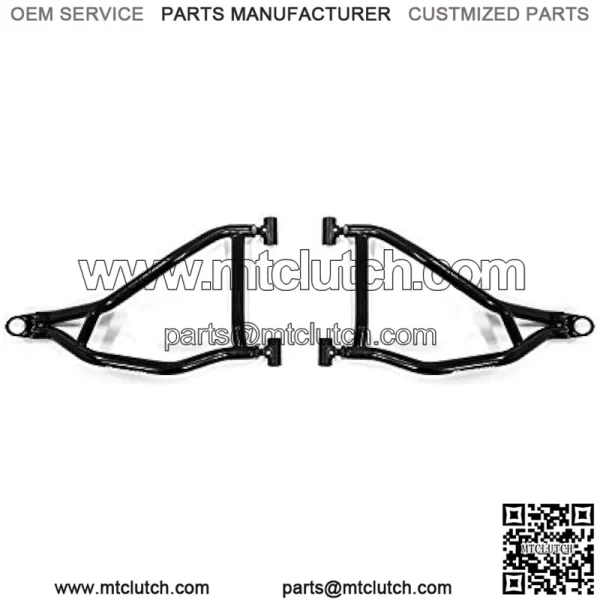 High Clearance A-Arms for a 2014-2023 Polaris RZR XP 1000 / XP 4 1000 | Black | Adjustable Lower Arms | 1.5" Ground Clearance | Includes Heavy Duty Preinstalled Ball Joints!
