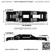 07-21JK/JL Wrangler door side step # silver - Image 2