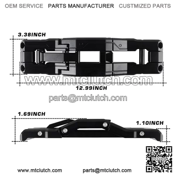 07-21JK/JL Wrangler door side step # silver - Image 2