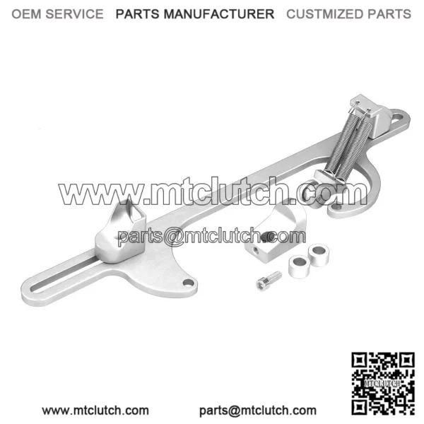 Aluminum Alloy 4150 Series Throttle Base#Silver