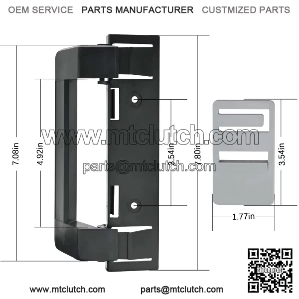 RV Refrigerator Door Replacement Upgrade 2 Sets - Image 2