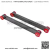Lower control arms, boxed, non-adj, poly bushings