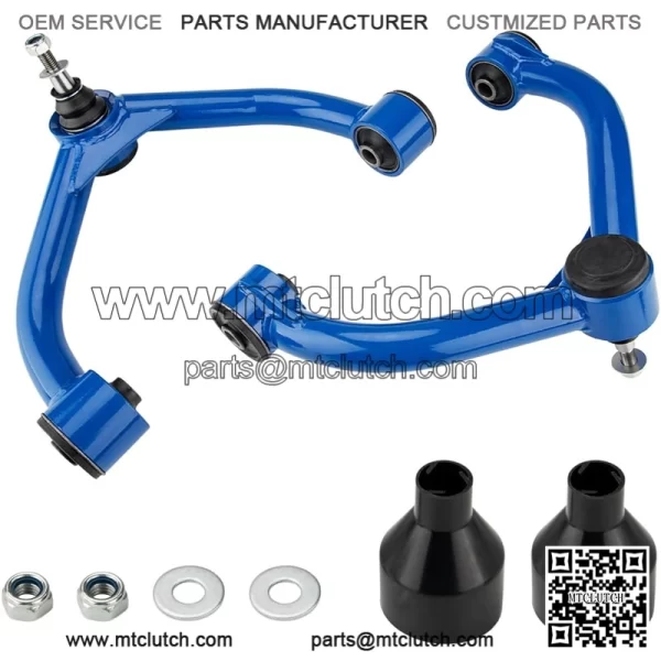 Upper Control Arm Replacement for Sierra 2500 HD 2011-2019, Silverado 3500 HD 2011-2018, Sierra 3500 HD/Silverado 2500 HD 2011-2018, AUTOSITY Control Arms with Ball Joints Suspension Kit Blue 2pcs