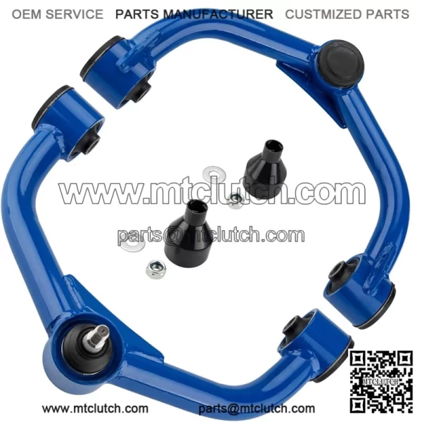 Upper Control Arm Replacement for Sierra 2500 HD 2011-2019, Silverado 3500 HD 2011-2018, Sierra 3500 HD/Silverado 2500 HD 2011-2018, AUTOSITY Control Arms with Ball Joints Suspension Kit Blue 2pcs - Image 4