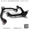 Front Upper Control Arms, 2-4" Lift Tubular Ball Joint Kit Compatible with 1999-2006 Silverado 1500 Sierra 4WD 4X4 RWD with 6-lug Wheels (Pair) - Image 2