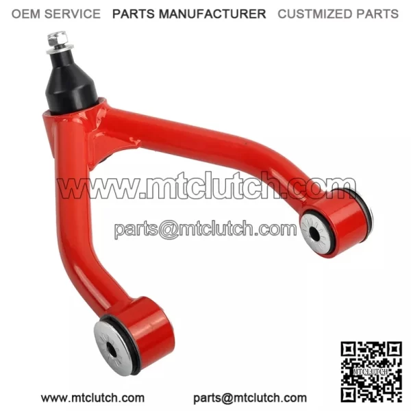 For 1988-1998 Chevrolet GMC K1500 4WD 2-4" Lift Front Upper Control Arms Red - Image 2