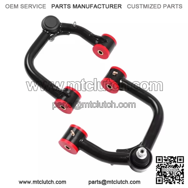 For 2005-2022 Toyota Tacoma 6 Lug Front Upper Control Arm Kit 2-4" Lift Black - Image 2