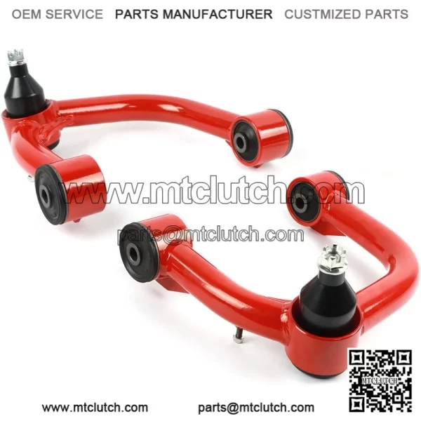 Front Upper Control Arms fit for 2003-2022 4Runner, 2007-2014 FJ Cruiser, 2-4" Suspension Adjustable Control Arms with ball joint fit for 2003-2009 GX470, 2010-2016 GX460 (Pair, Red)