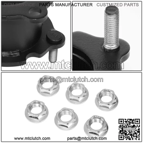 Fit 02-09 Envoy Trailblazer 2WD 4WD 3" Front Leveling Lift Kit Strut Spacers - Image 3