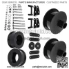 2.5" Front 2" Rear Leveling Kit & Shock Extender For Jeep Wrangler - Image 3