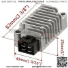 Aluminum Voltage Regulator Rectifier for Y&amaha TW125 WR125 XT600 XJ600 TT600 MT125 TDM850 - Image 5