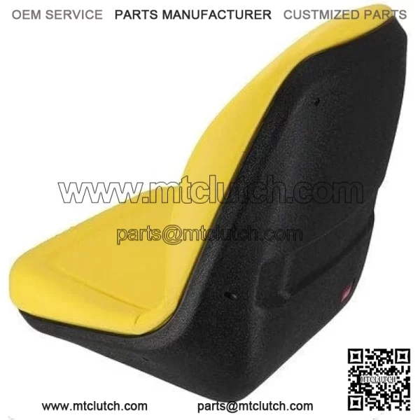 Bucket Seat Vinyl Yellow Bobcat Dresser fits John Deere 4720 4520 2520 70 4700 4320 270 4400 4710 3120 240 250 320 fits Case 440 450 420 430 90XT fits Gehl fits Case IH fits Caterpillar fits Montana - Image 2