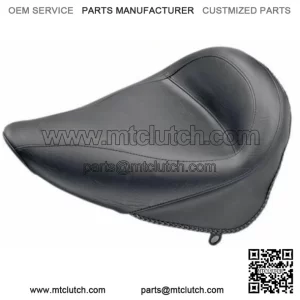 Brand New Mustang Vintage Solo Seat Plain Black 2000-2006 Harley Softail 75086 (For: Harley-Davidson)