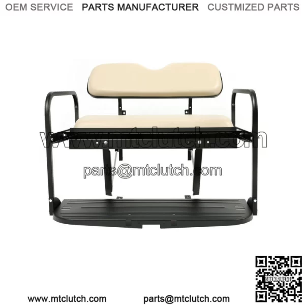 For 07-16 Yamaha Drive G29 Golf Cart Flip Folding Rear Back Seat Kit