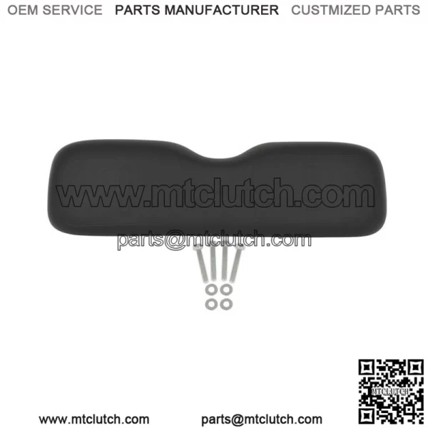 Fits E-Z-GO TXT Golf Cart Front Back Cushion Black