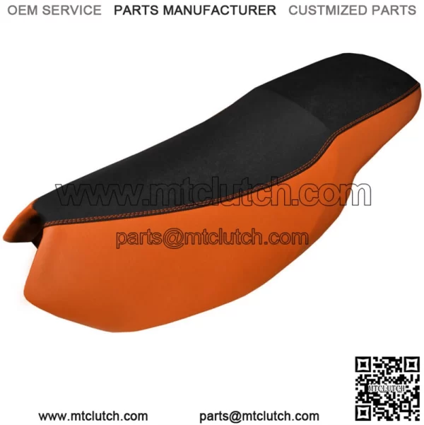 DSG5 GRIP ORANGE ST VINYL CUSTOM FITS PEUGEOT SPEEDFIGHT 100 50 97-09 SEAT COVER