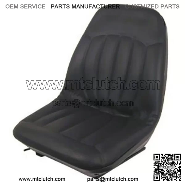 High Back Black Seat Fits Bobcat S130 S150 S160 S175 S185 S205 S220 Skid Steer