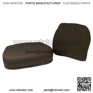 Brown Fabric Seat Cushion Set Fits John Deere 2350 2550 4050 4250 4450 4650 4850