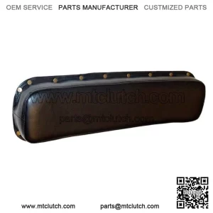 Black Back Rest Seat Cushion w/ Brass Rivets Fits John Deere A B D G R