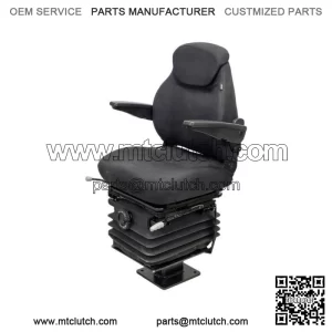 Backhoe Seat Black Vinyl Fits John Deere 310G 310J 310SG 315SG 315SJ 325J 410J