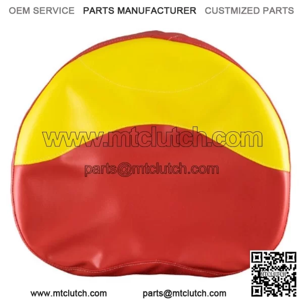 R5243 Red & Yellow Seat Cover - 19" Fits Minneapolis-Moline