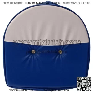 Blue and White T295BW Tractor Pan Seat Cover Fits Ford Fits John Deere Fits Mass