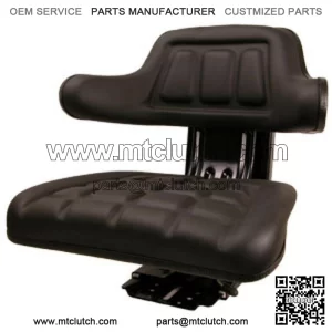 Black Universal Seat for Hesston Fiat Leyland Long Tractor