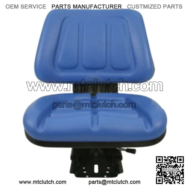 Blue Fullback Tractor Suspension Seat Fits Ford/New Holland 600 601 800 8