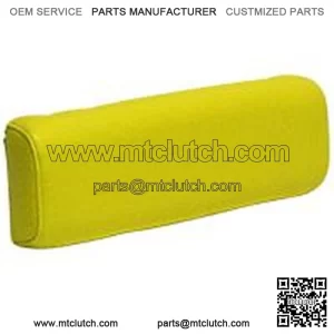 R0997 Seat Back, Yellow Vinyl - Fits John Deere 40, 320, 435, 1010, M, MT +