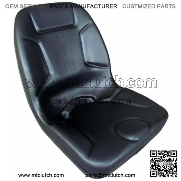 S8301351 Bucket Seat, Black Vinyl Fits Mahindra
