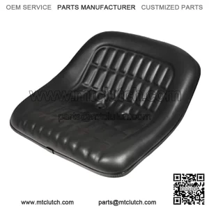 Pan Seat 19" Cushion w/ 7" Spacing Vinyl Black Fits Ford 4000 3000 2000 6600 411