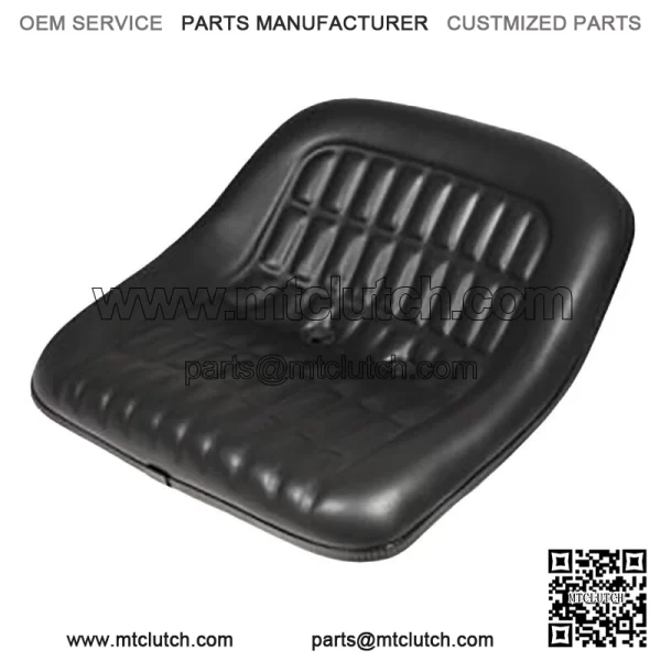 Pan Seat 19" Cushion w/ 7" Spacing Vinyl Black Fits Ford 4000 3000 2000 6600 411