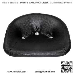 Universal Padded Pan Seat made of Steel & Black Vinyl Leatherette 2 Bolt, 3 Hole