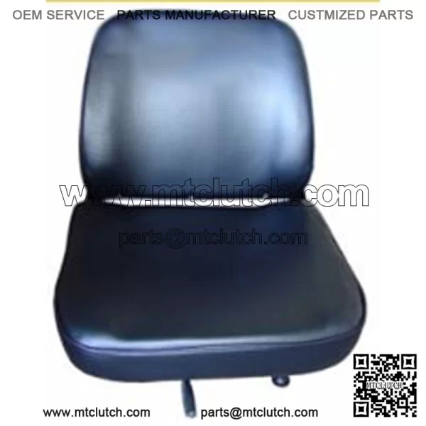 Black Vinyl Seat CTP906B Fits Caterpillar Fits CAT Industrial Construction Model