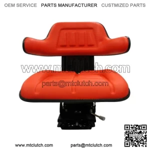 Height Adjustable Red Wrap Around Seat for Lawn & Garden Tractor Mower