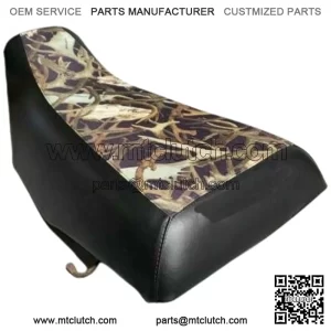 HONDA TRX300 Fourtrax Seat Cover in HORNZ & BLACK Camo Marine Grade Skin  ST For: Honda