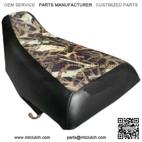 HONDA TRX300 Fourtrax Seat Cover in HORNZ & BLACK Camo Marine Grade Skin  ST For: Honda