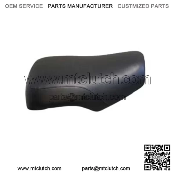Honda TRX200D Type II Seat Cover in BLACK Marine Skin FourTrax 200 For: Honda FourTrax 200 - Image 2