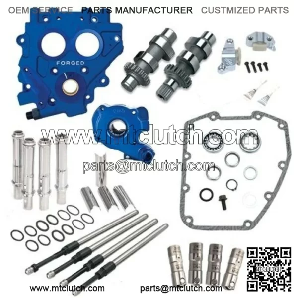 551CE Easy Chain Drive Camshaft Cam Chest Plate Pushrod Kit Harley 99-06 550 (For: Harley-Davidson)