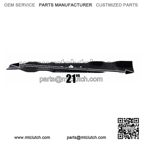 6 Mower Blades Mulching for Poulan 531307223 42" Decks - Image 4