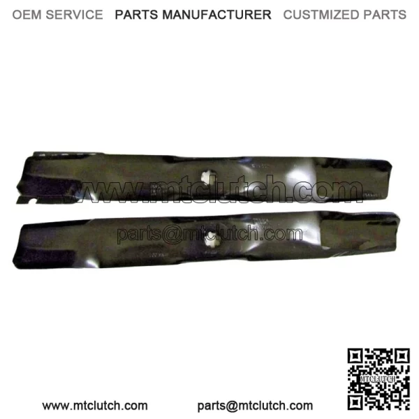 2 blades will fit John Deere M154062 42" DECK D100 D105 D110 D120 D125