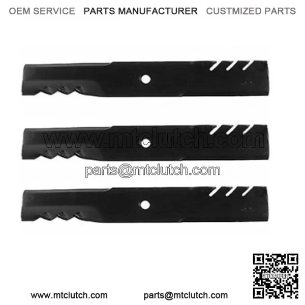Mower Deck Mulch Blades - 54" - Fits John Deere 717, 717A, 727, 737, 757