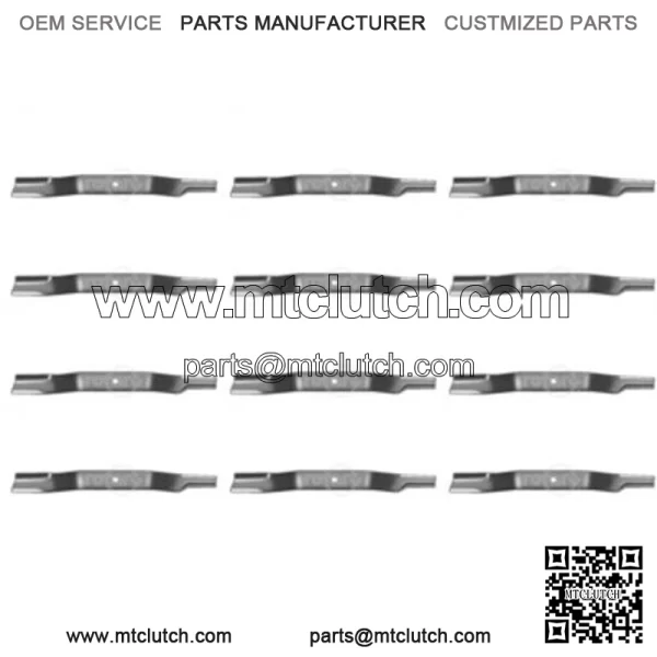 12 Pk  6432 Blade 20-1/4"X 5/8" Left Hand Cut High-Lift Fits Woods
