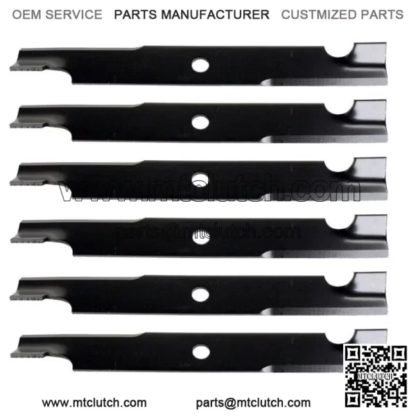 6 pack Gravely Mower Blades - 60" - ZTHD, Pro Turn, Promaster, PM300, ZTHD60