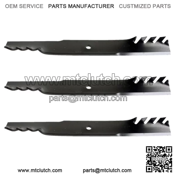 3 Mower Blades for Gravely 08898900 089046 090812 60" Deck