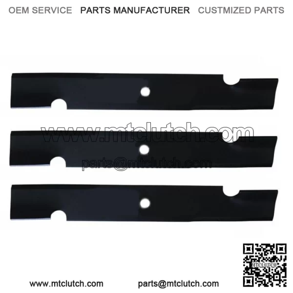 340-158 Stens 3 Pack Notched Air-Lift Blade Ariens 00273100 Bobcat 112111-02