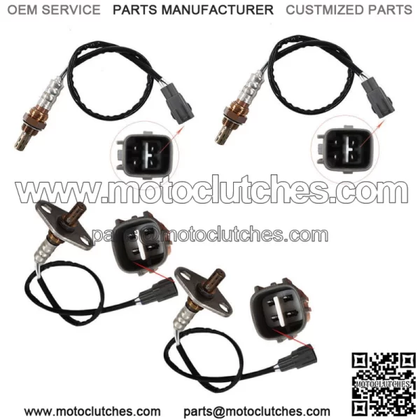 4pcs Upstream Downstream O2 Oxygen Sensor for Toyota Sequoia Tundra 2001-2004