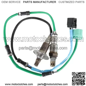 2Pcs Fit For 2007-2009 Honda CRV 2.4L l4 Upstream & Downstream Oxygen O2 Sensor
