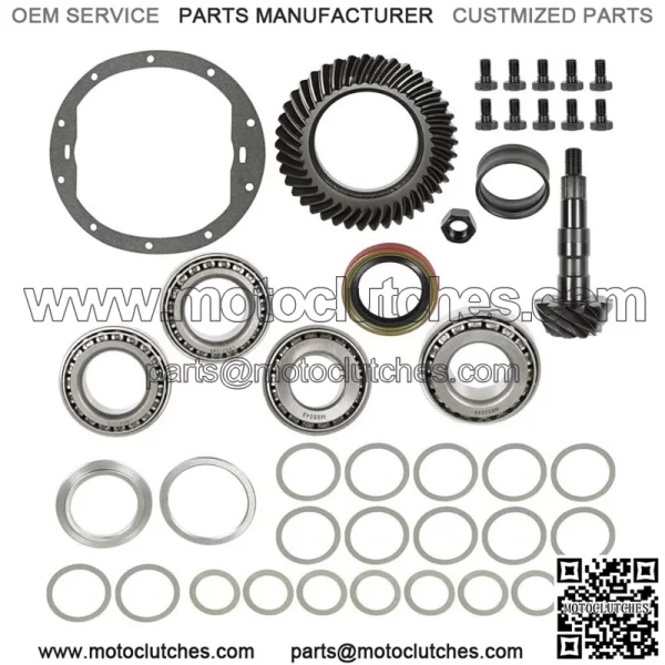 For Chevy GM 8.5" 10-Bolt Gears 3.73 Ratio and Master Bearing Installation Kit