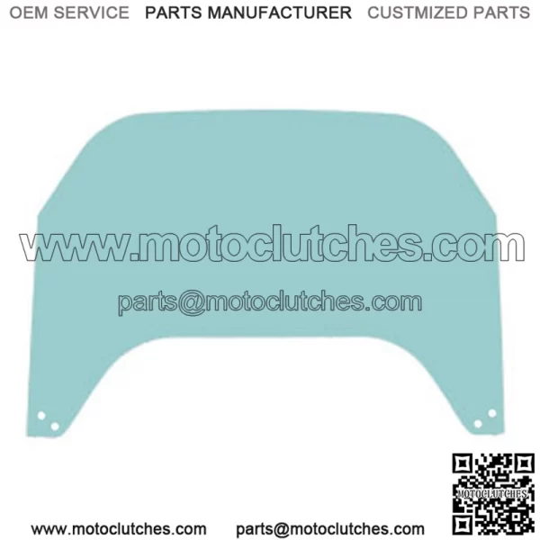 352209A1 Rear Center Glass Fits Case 580M 580N Backhoe